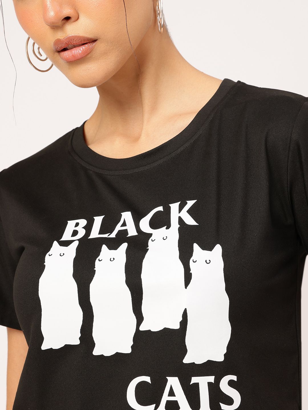 DressBerry Frothy Fun Printed T-shirt