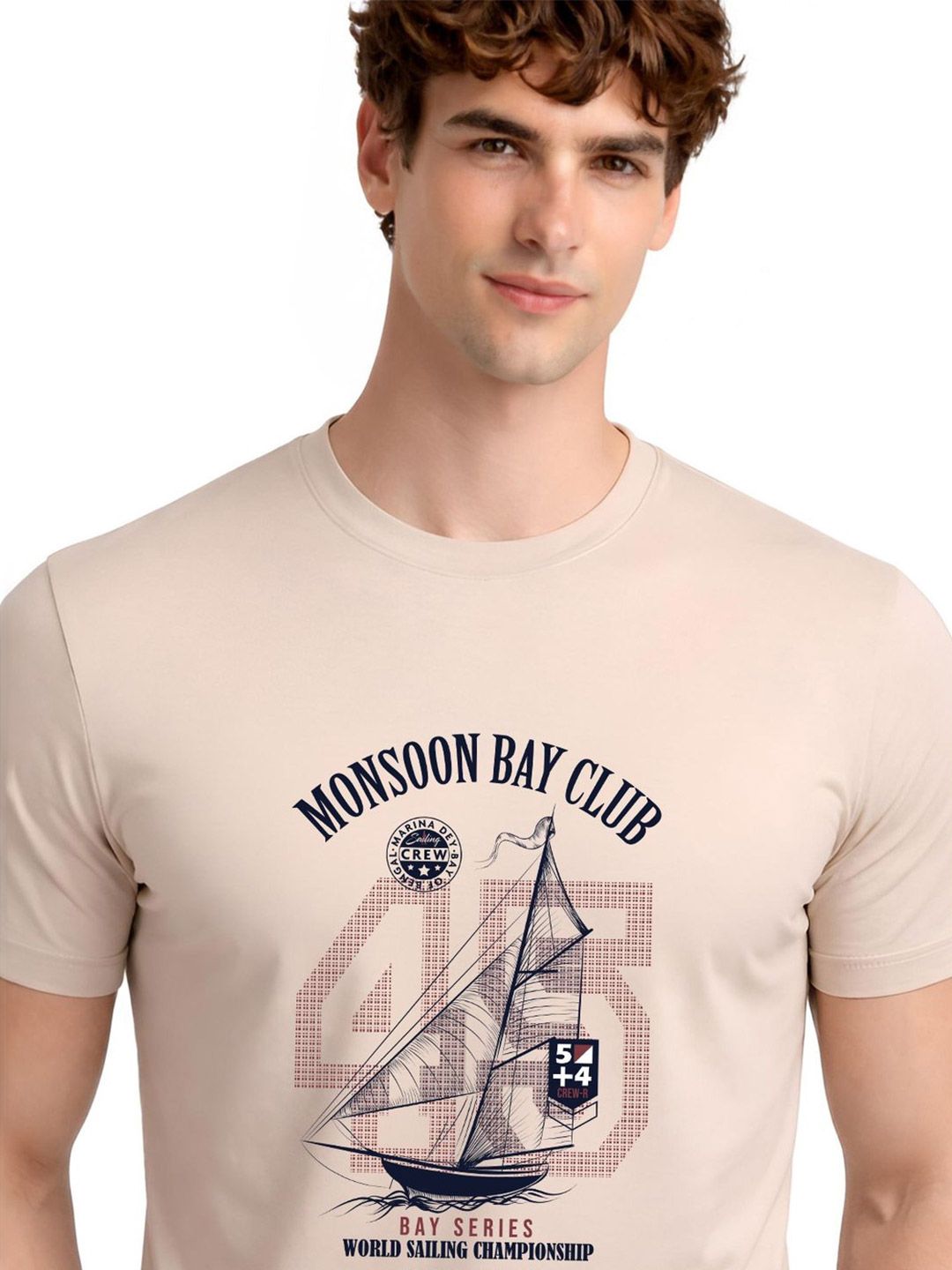 ADRO Men Printed T-shirt