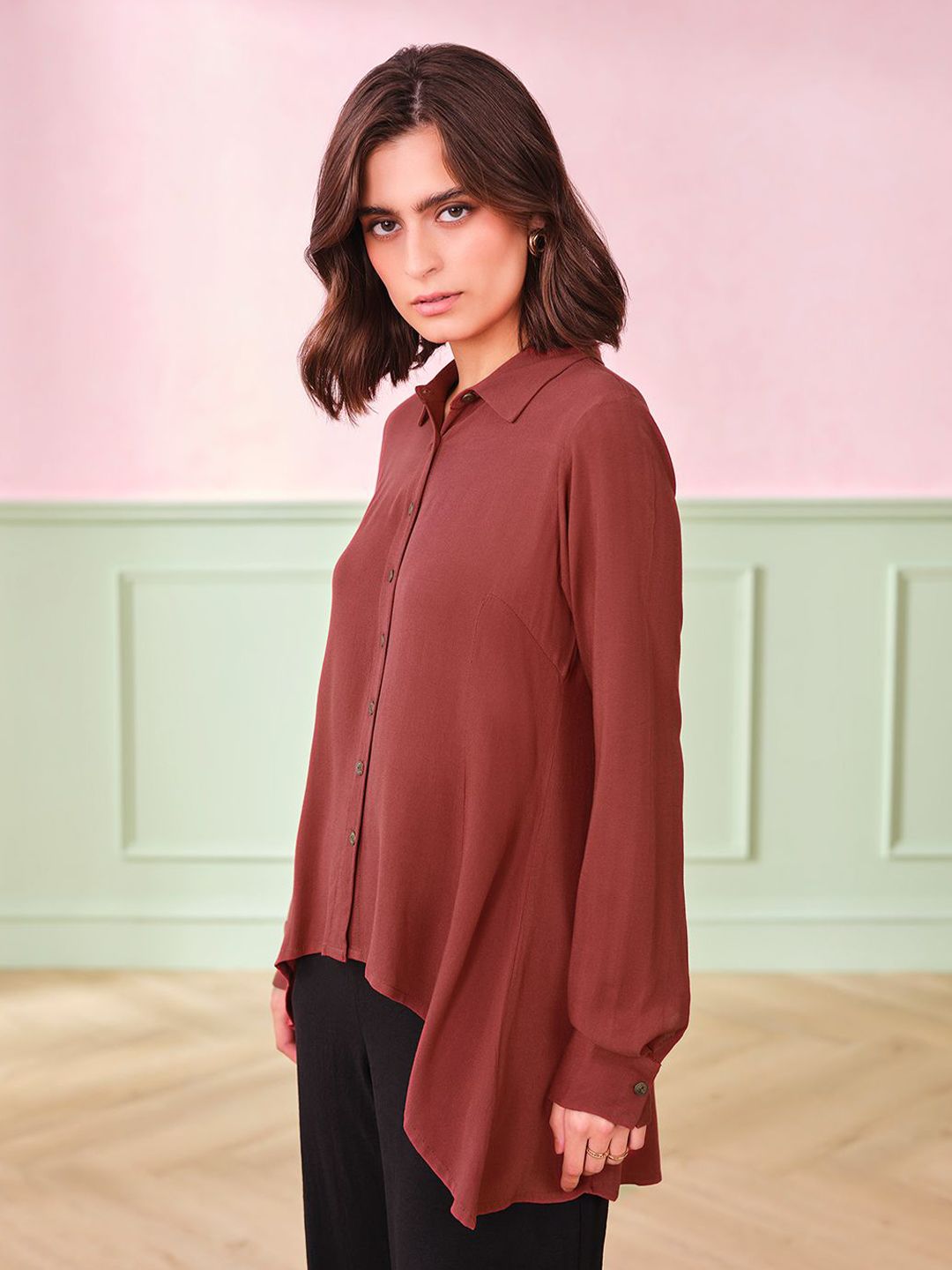 AND Shirt Style Top