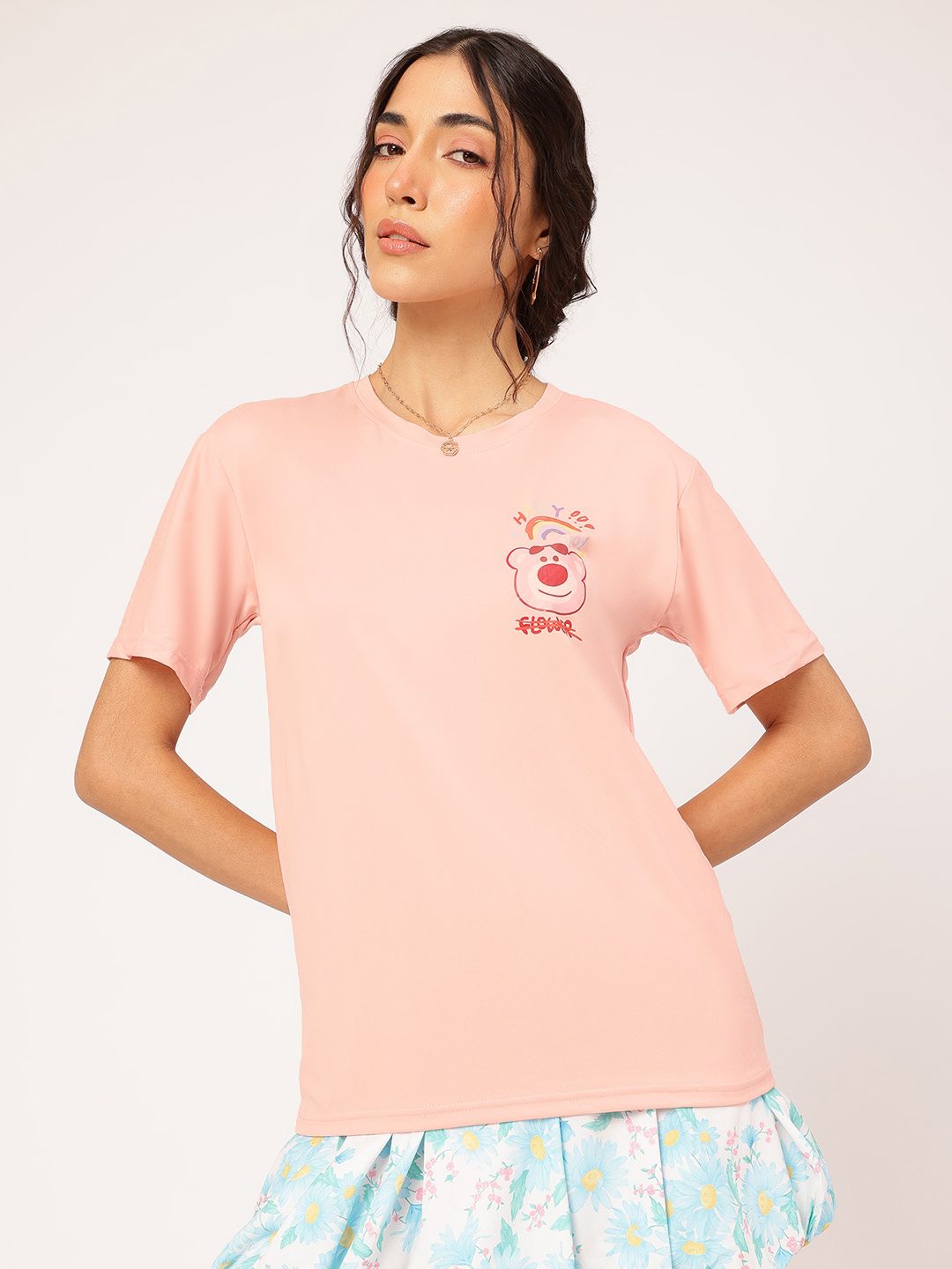 DressBerry Cuddly Classics Sketchy Chic Printed T-shirt