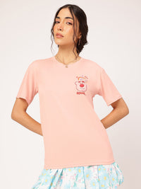 DressBerry Cuddly Classics Sketchy Chic Printed T-shirt