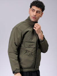 The Indian Garage Co Men Quilted Jacket