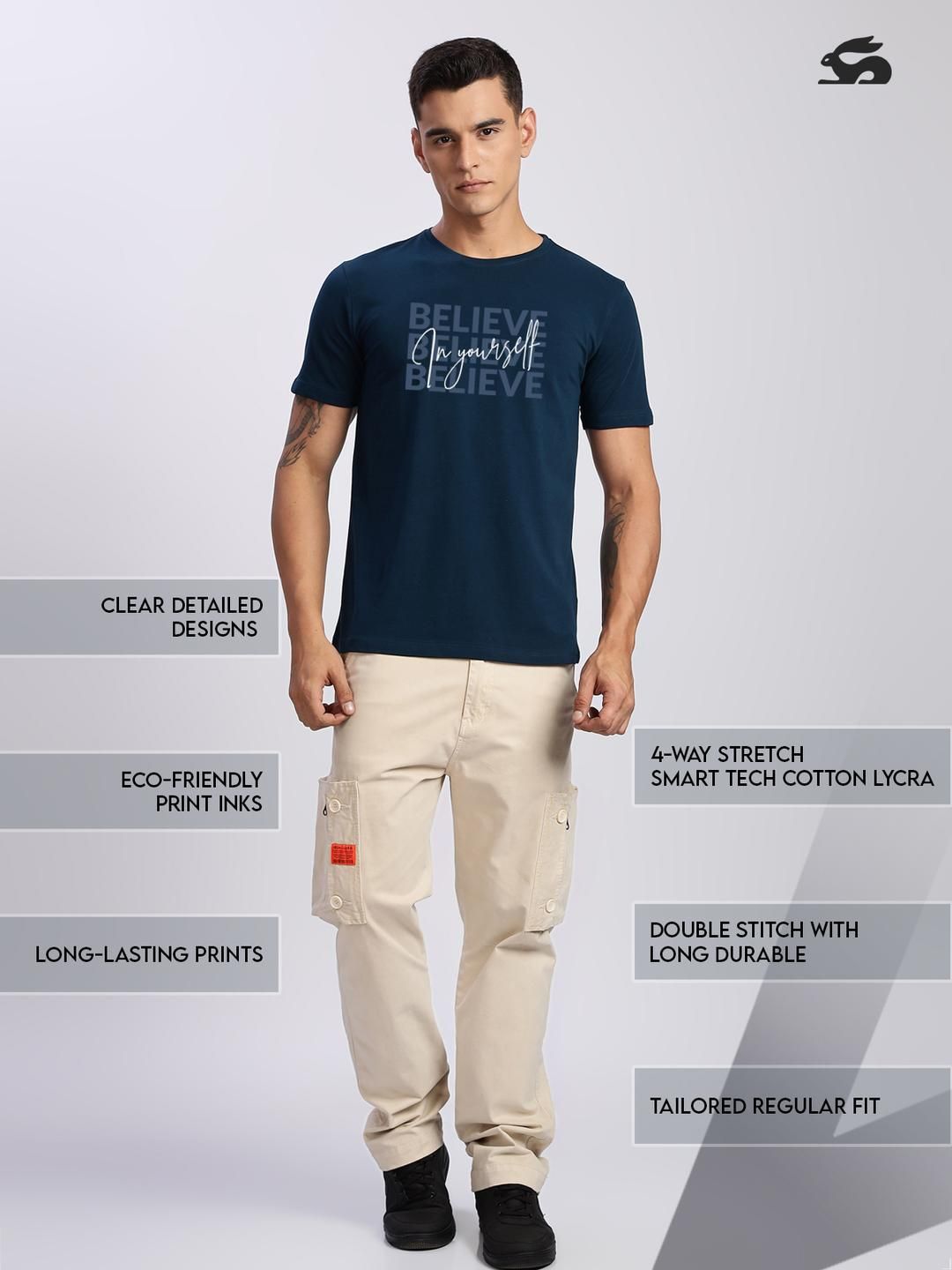Tshirts ADRO Men Teal