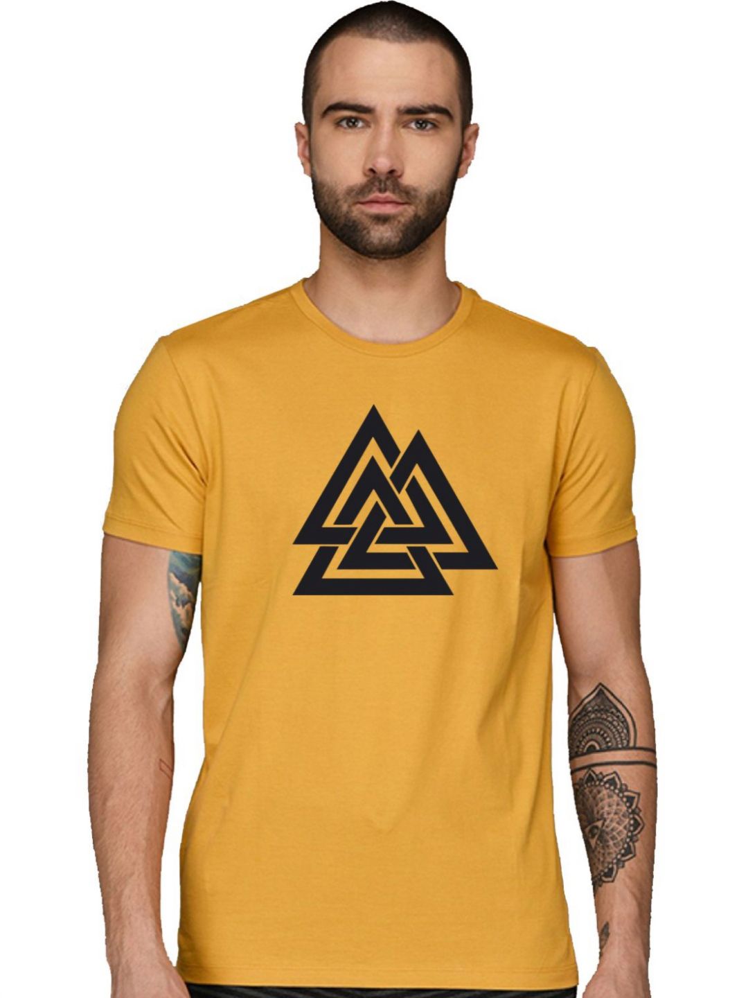 ADRO Men Printed T-shirt