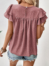 DressBerry Abstract Print Top