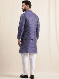 Kurta Sulam Geometri Lelaki Anouk dengan Piyama