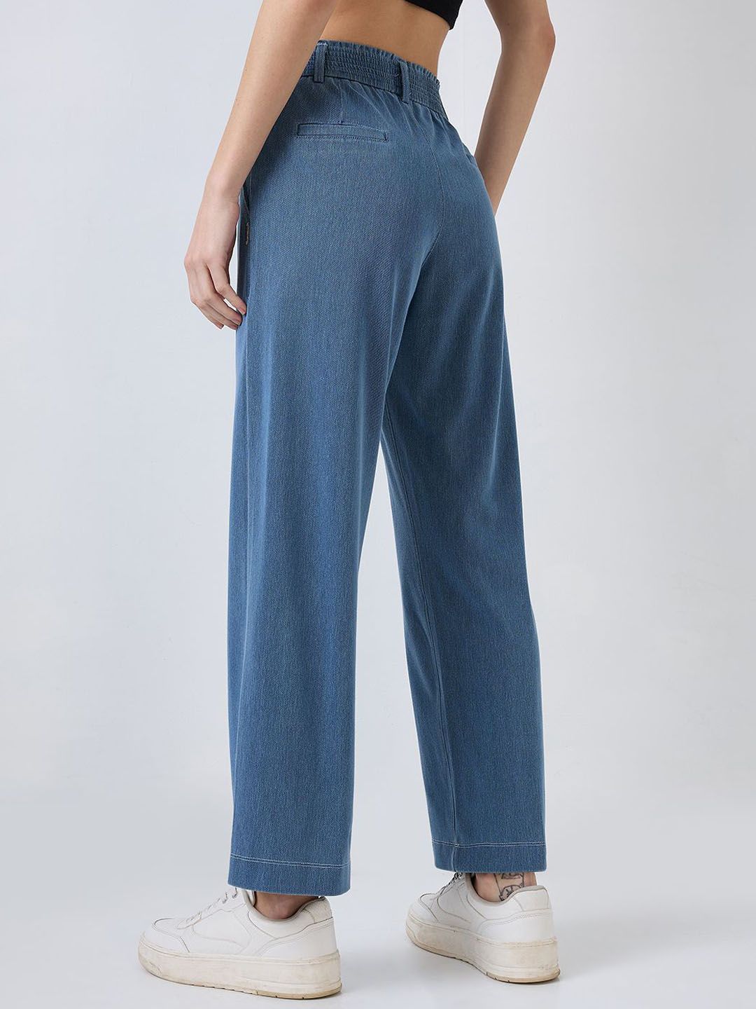 SPYKAR  Women' Straight Fit High Rise Regular Trousers