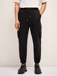 THE BEAR HOUSE Men Solid Cargo Trouser