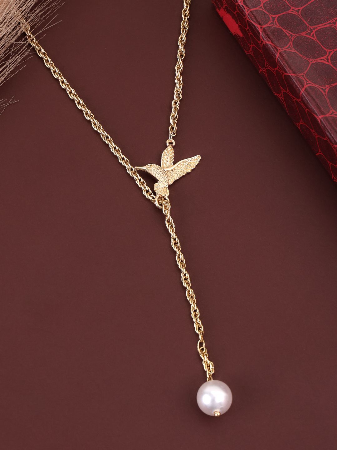VOGUE PANASH Kalung Bersalut Emas Loyang