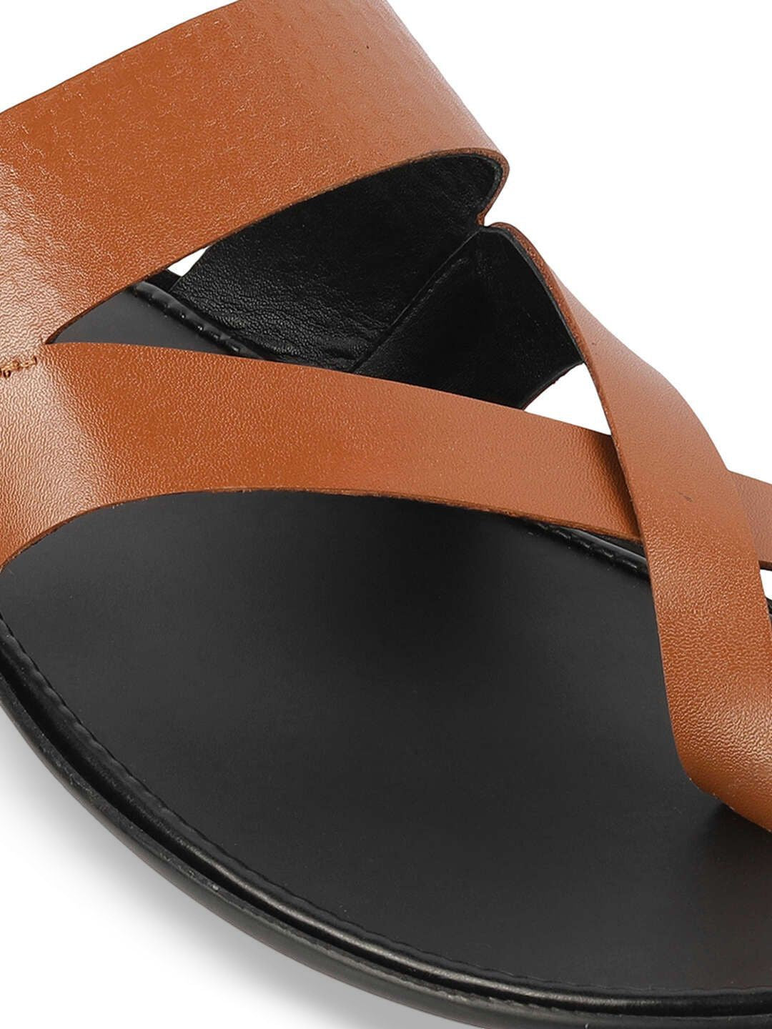 Metro Men Leather Comfort Sandals