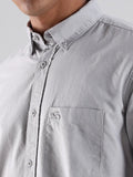 ADRO Standard Spread Collar Cotton Casual Shirt