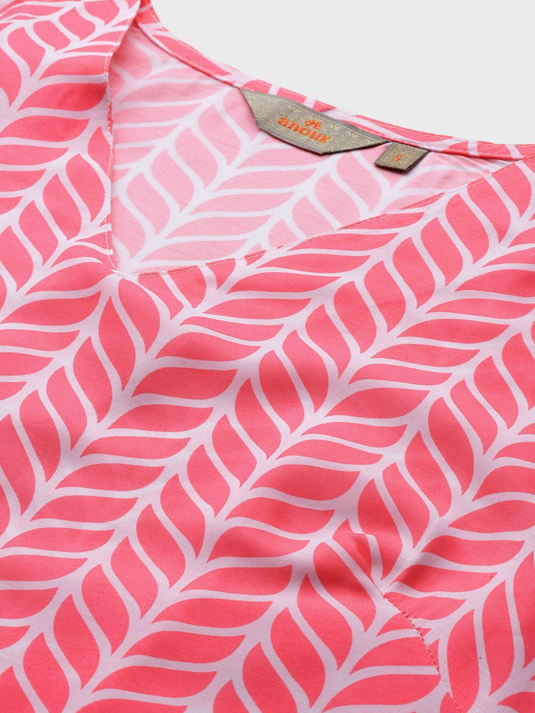 Anouk Printed Straight Kurta