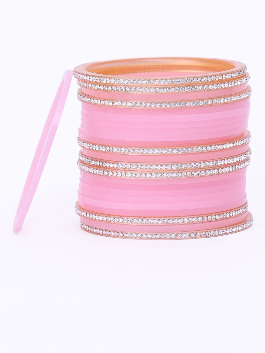 Set PANASH 2 Gelang Chuda Bertampal Batu Bersalut Emas