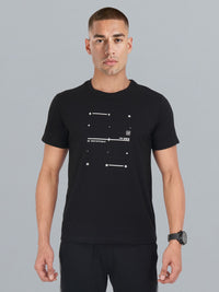 HRX by Hrithik Roshan Men Typography Printed Training T-shirt