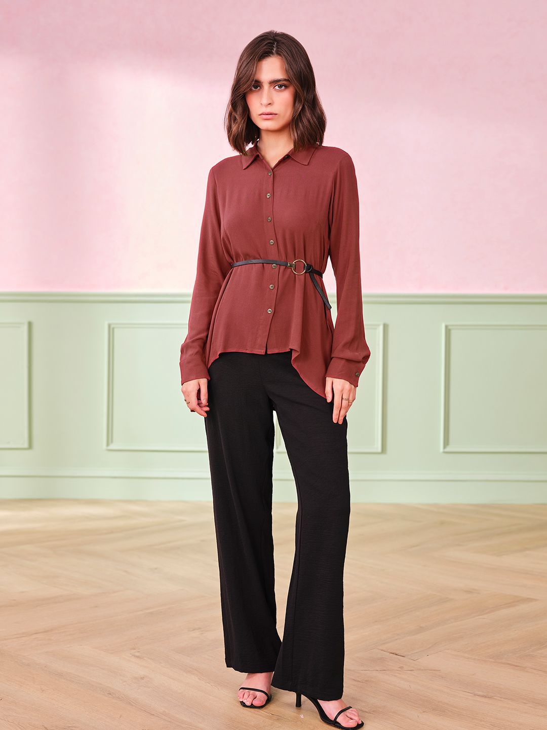 AND Shirt Style Top