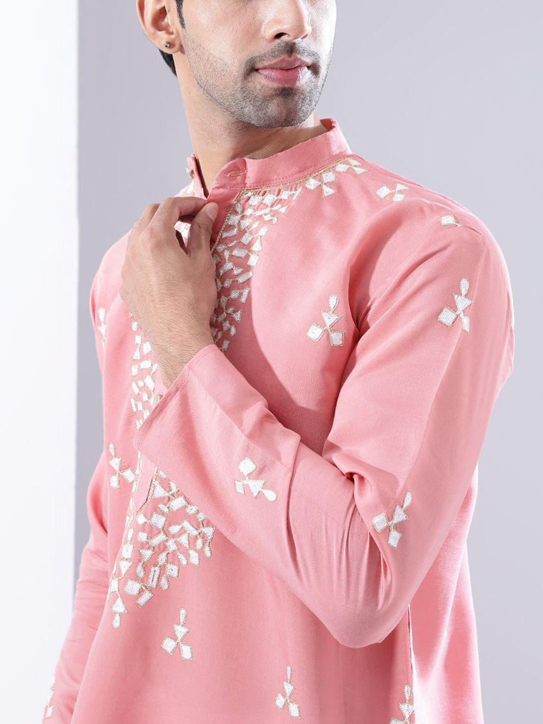 Anouk Men Ethnic Motifs Printed Kurta with Pyjamas