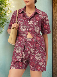 DressBerry Ethnic Florals Co-Ord Set
