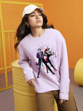 Bewakoof Women Printed Pullover Sweatshirt