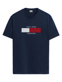 ADRO Men Graphic Printed Cotton T-shirt