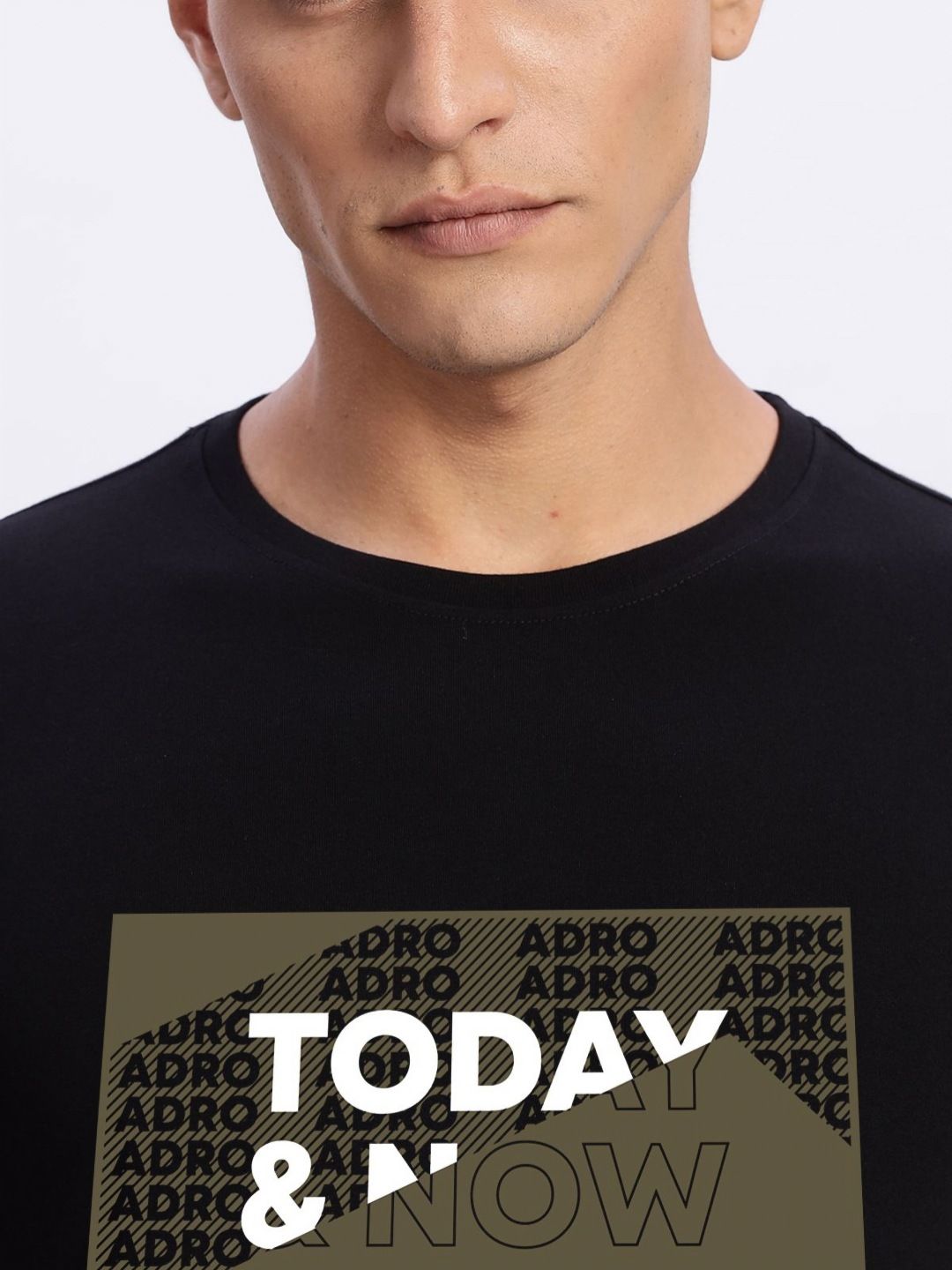 Baju-T Kapas Bercetak Grafik ADRO