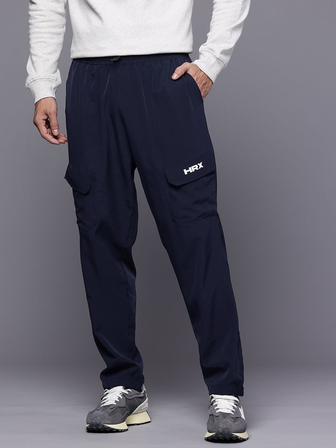 HRX by Hrithik Roshan Men HRXGT Typography Lifestyle Track Pant