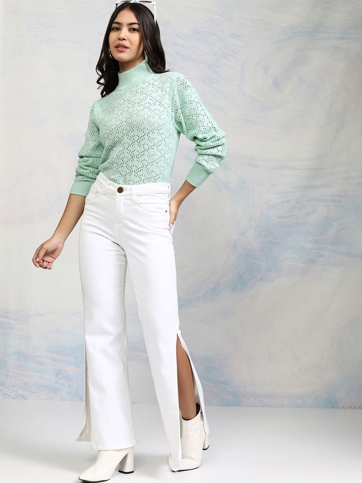 Tokyo Talkies Women Blue Pullover