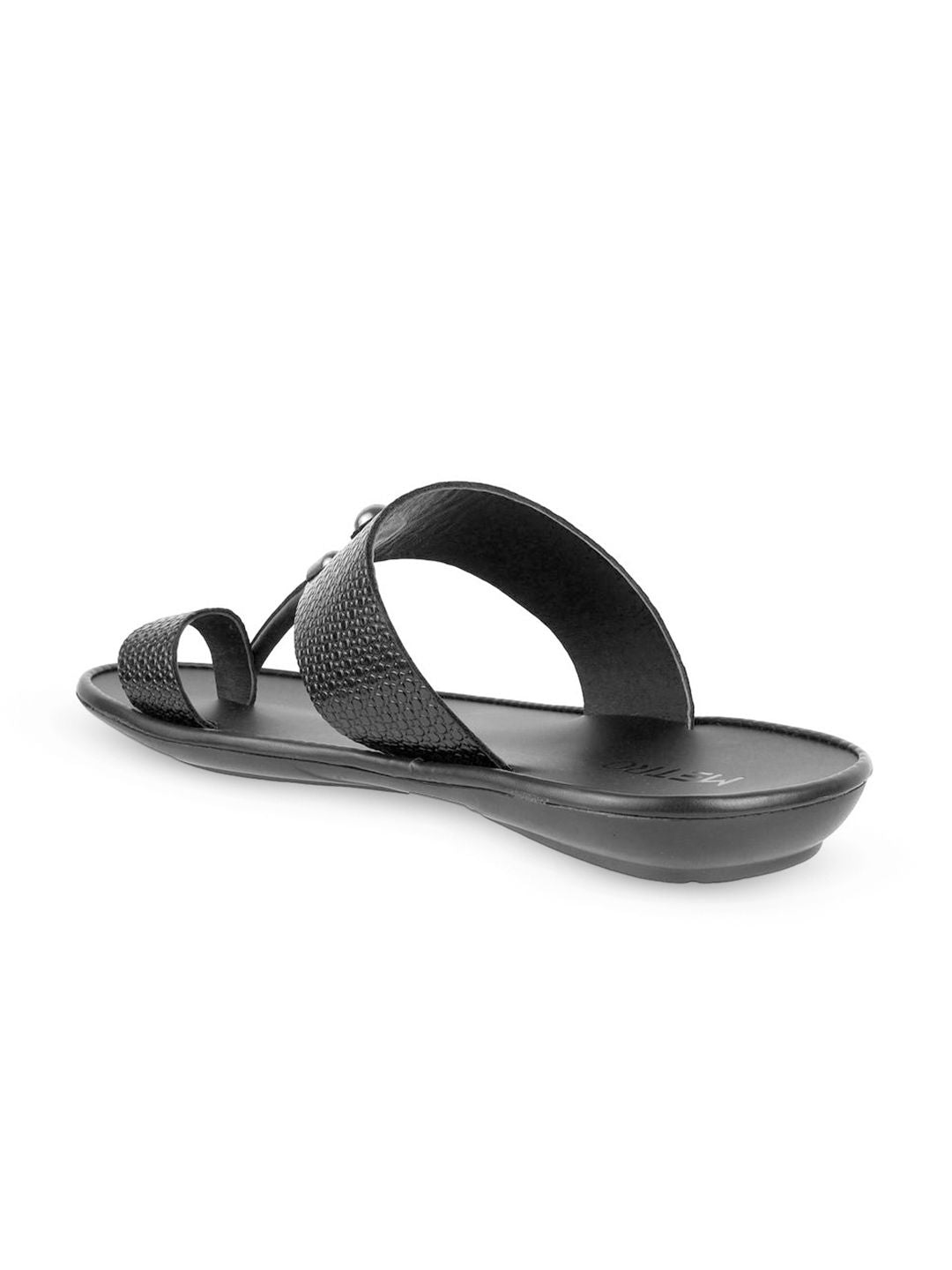 Metro Men Leather Comfort Sandals