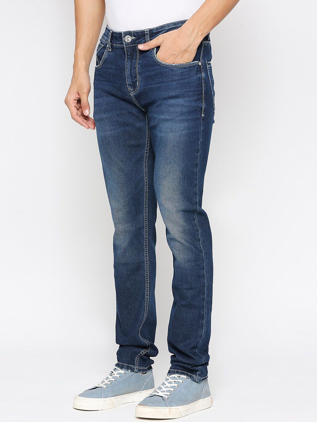 Being Human Men Slim Fit Mid Rise Clean Look Jeans