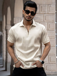Powerlook Men Polo Collar T-shirt
