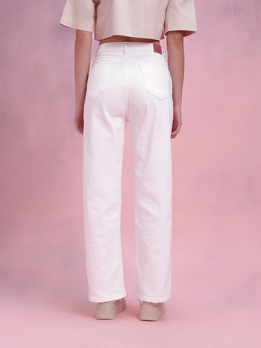 DressBerry Women Straight Fit Mid-Rise Stretchable Jeans