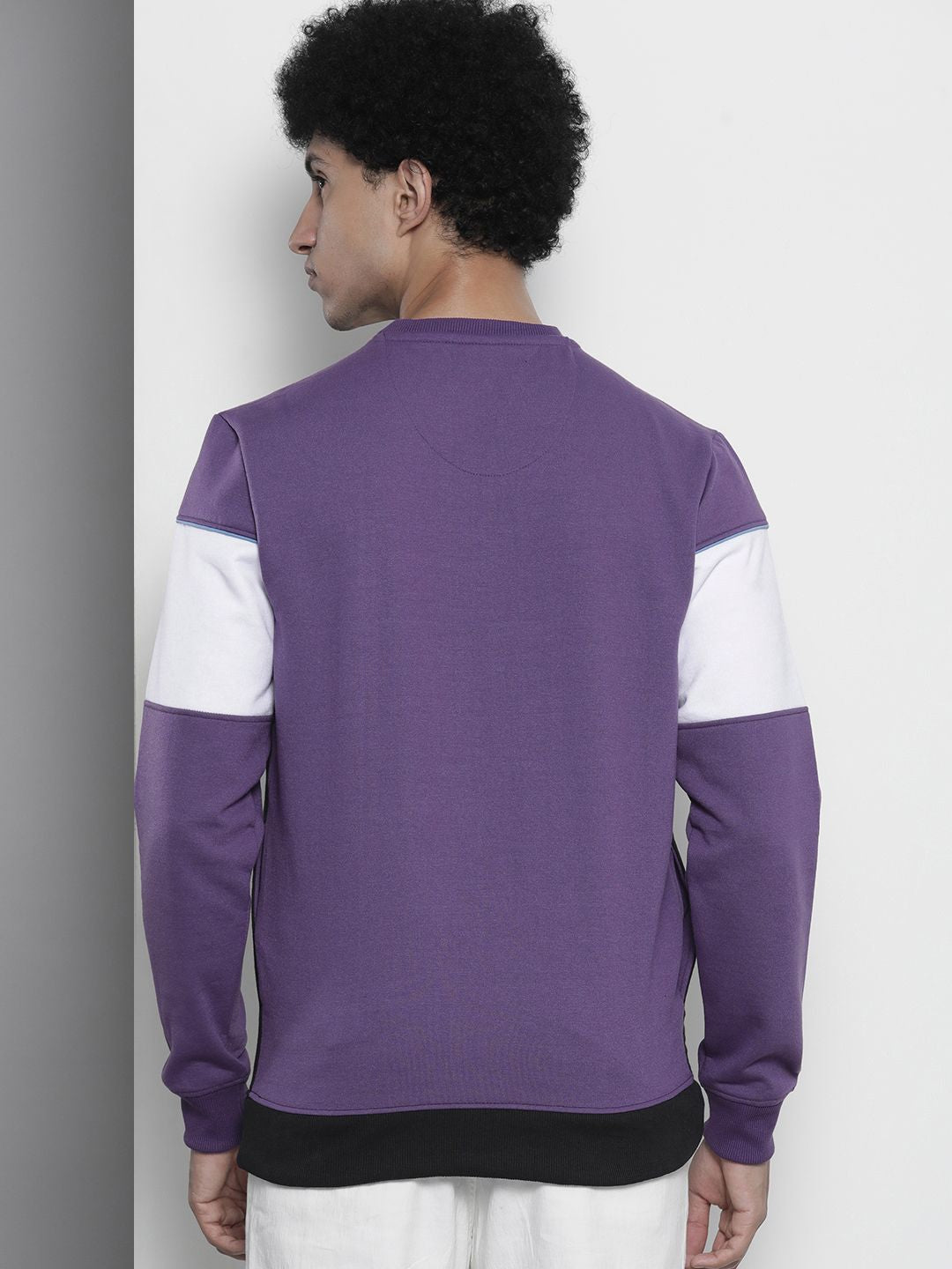 The Indian Garage Co Men Colourblocked Sweatshirt