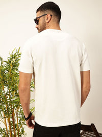 Thomas Scott Men Anti Odour Solid Round Neck T-shirt