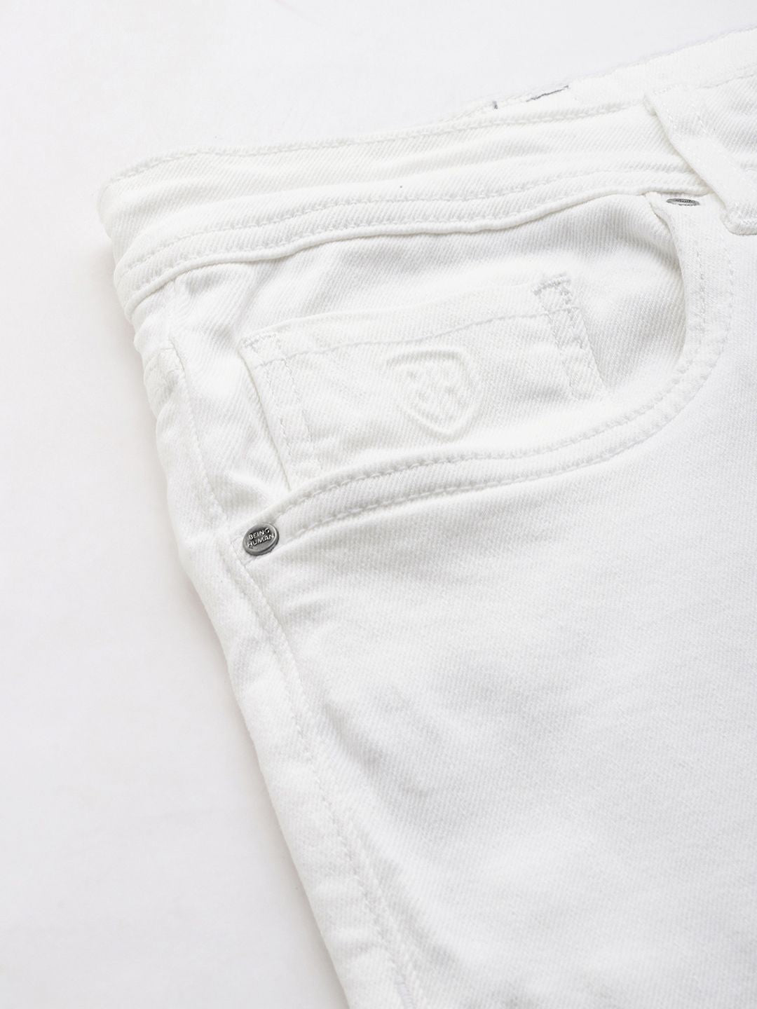 Being Human Men Straight Fit Stretchable Jeans