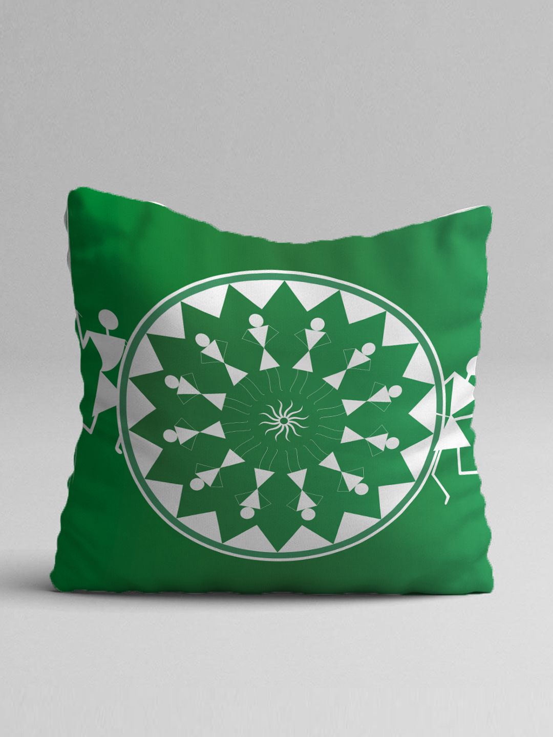 STITCHNEST Set Of 5 Multicolour Graphic Printed Square Cushion Covers