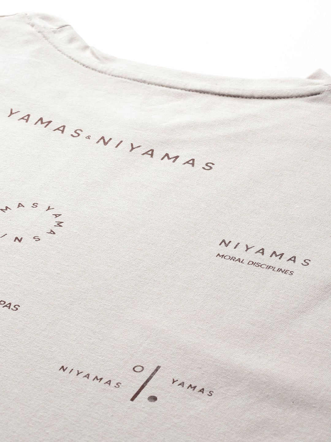 HRX by Hrithik Roshan Typography Print Pure Cotton Relaxed Yoga T-shirt