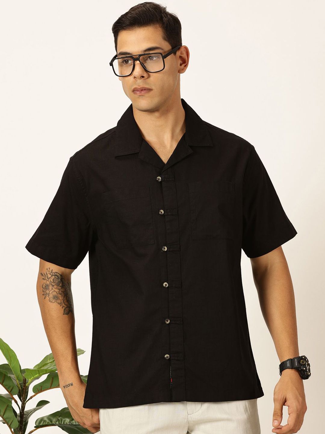 Thomas Scott Men Premium Opaque Casual Shirt