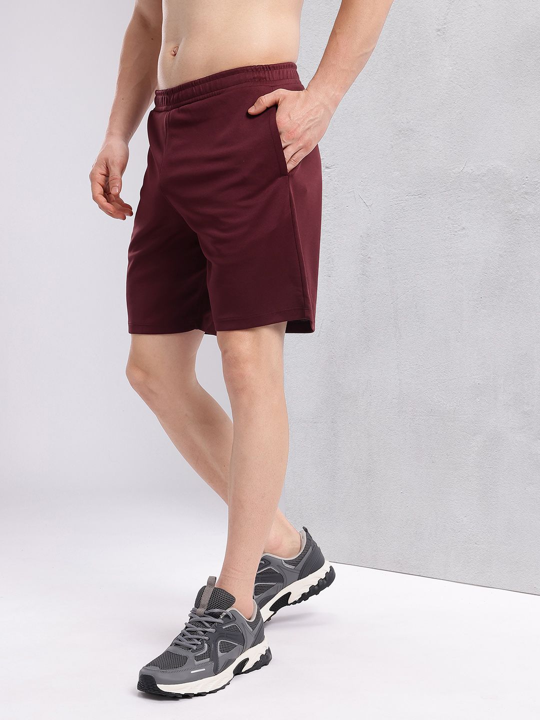HRX by Hrithik Roshan Men Typography Printed Mid-Rise Rapid-Dry Training Shorts