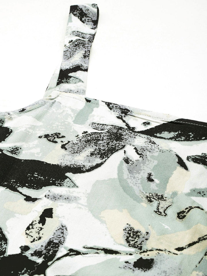 DressBerry Printed Top With Skirt