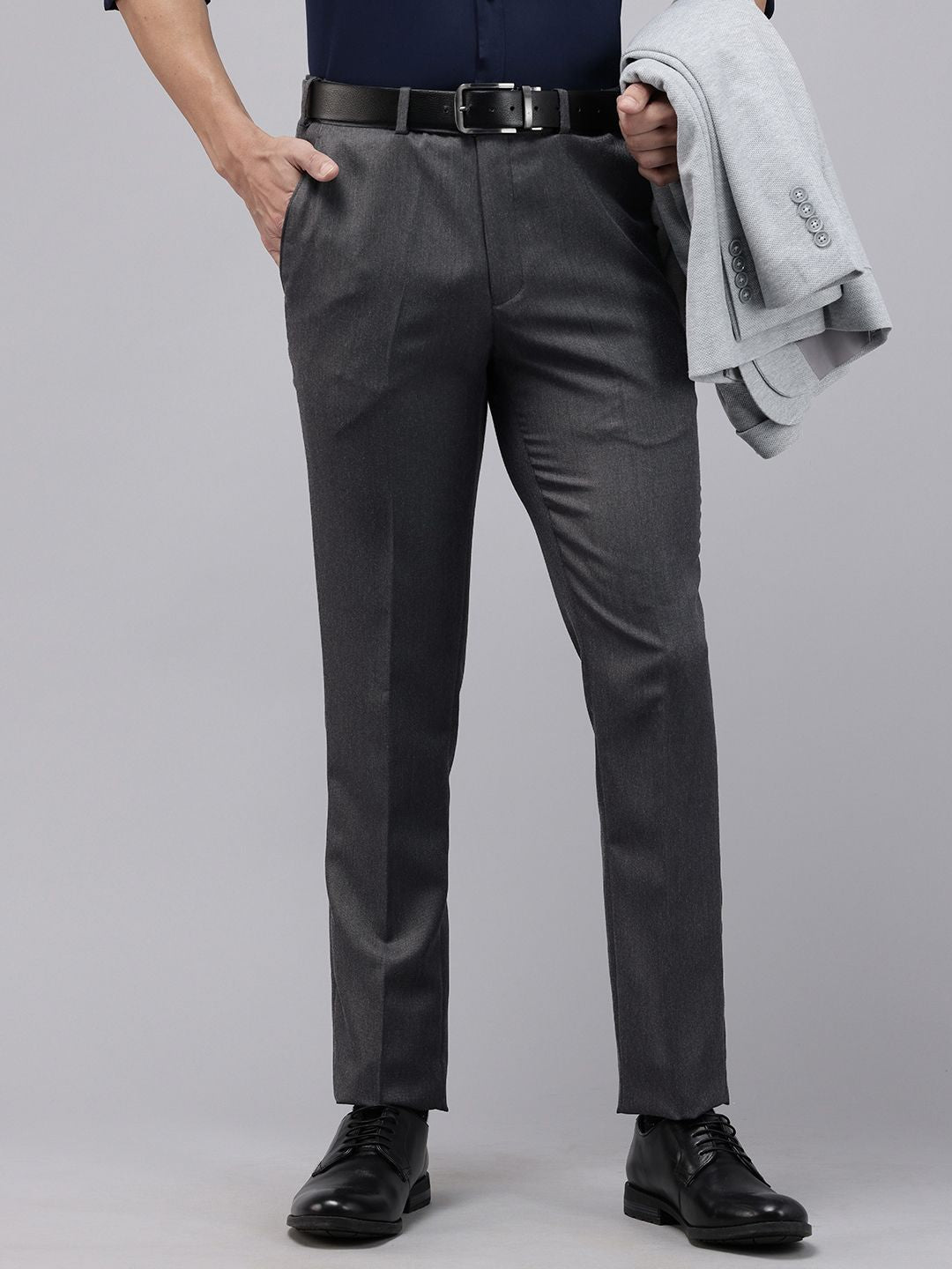 Park Avenue Men Slim Fit Formal Trousers