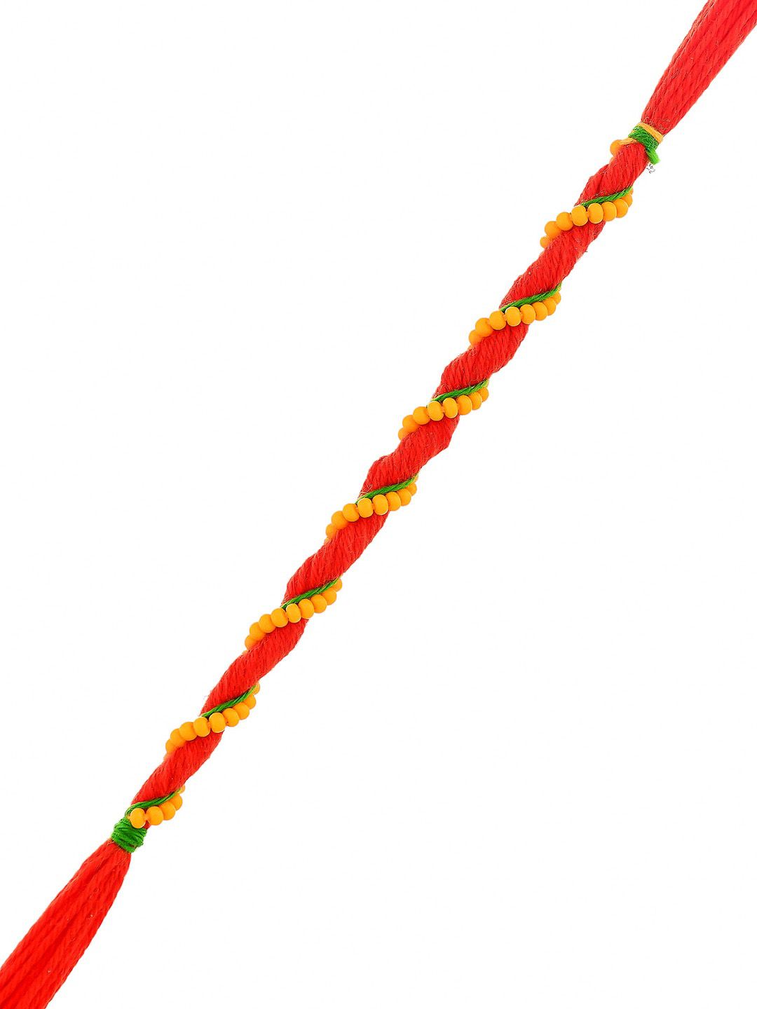 Voylla Lightly Embellished Simple Thread Rakhi For Brother