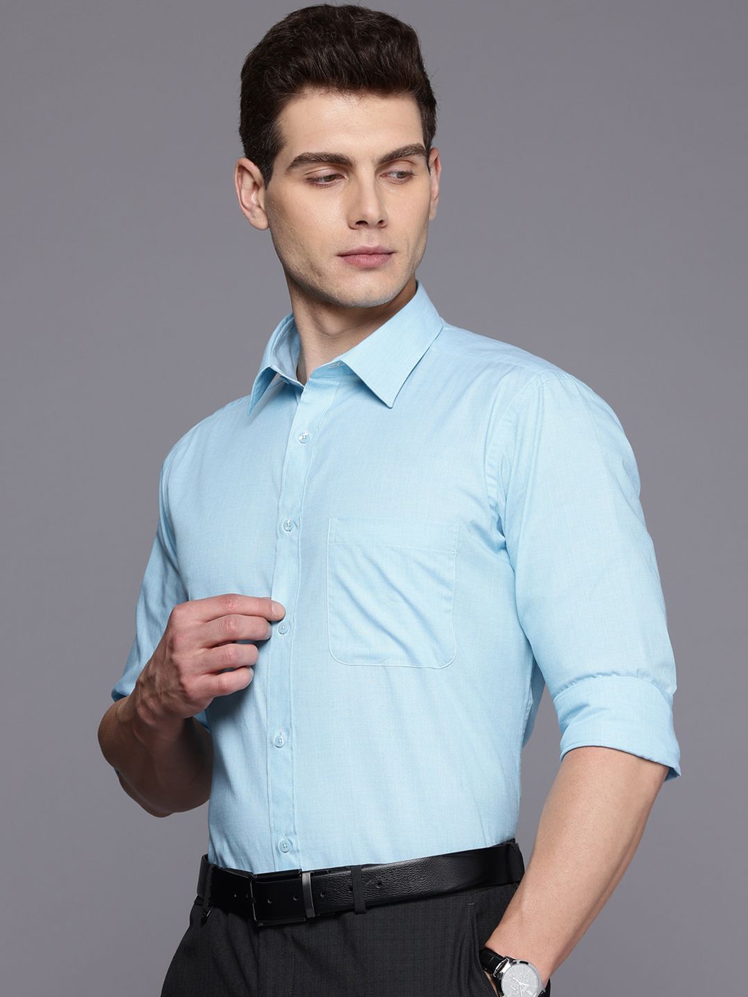 Raymond Slim Fit Pure Cotton Formal Shirt