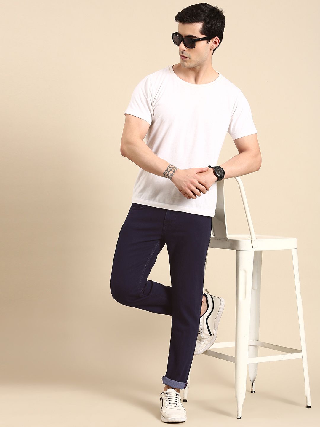 Being Human Men Mid-Rise Stretchable Jeans
