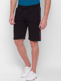 Being Human Men Black Sports Shorts