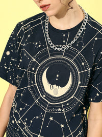 DILLINGER Pure Cotton Printed Oversize T-shirt