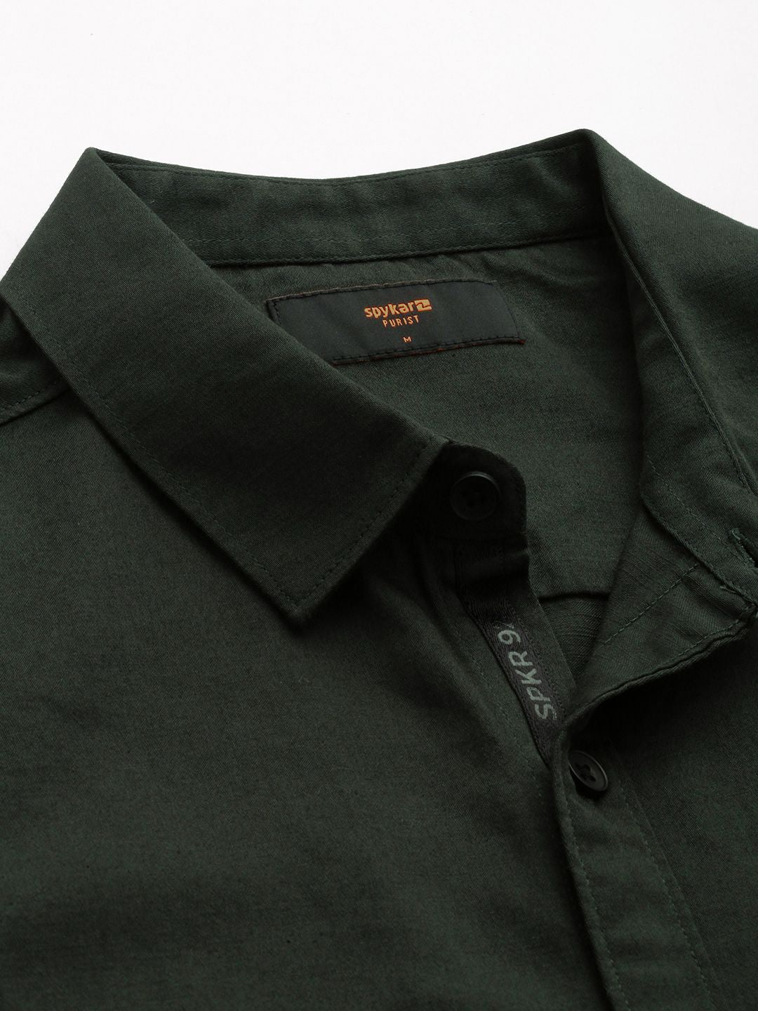 SPYKAR Pure Cotton Slim Fit Opaque Casual Shirt