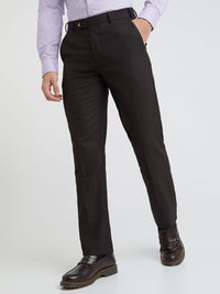 Park Avenue Men Striped Formal Trousers