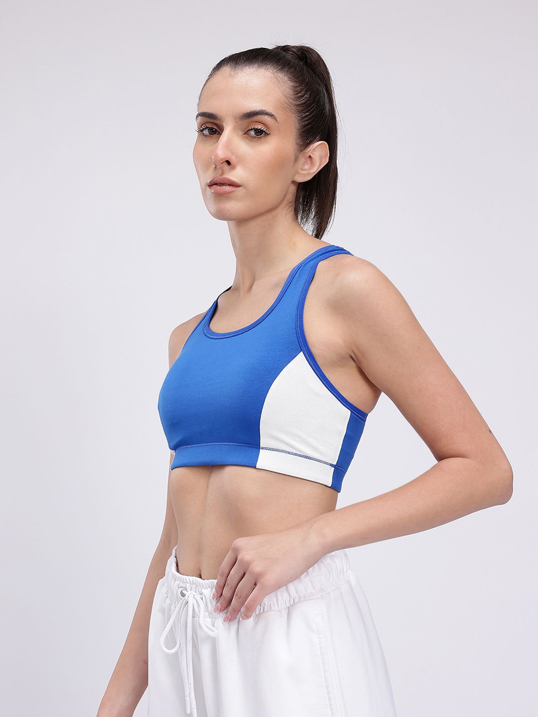 HRX by Hrithik Roshan Colourblocked Removable Padding Full Coverage T-shirt Bra KL109_04_C