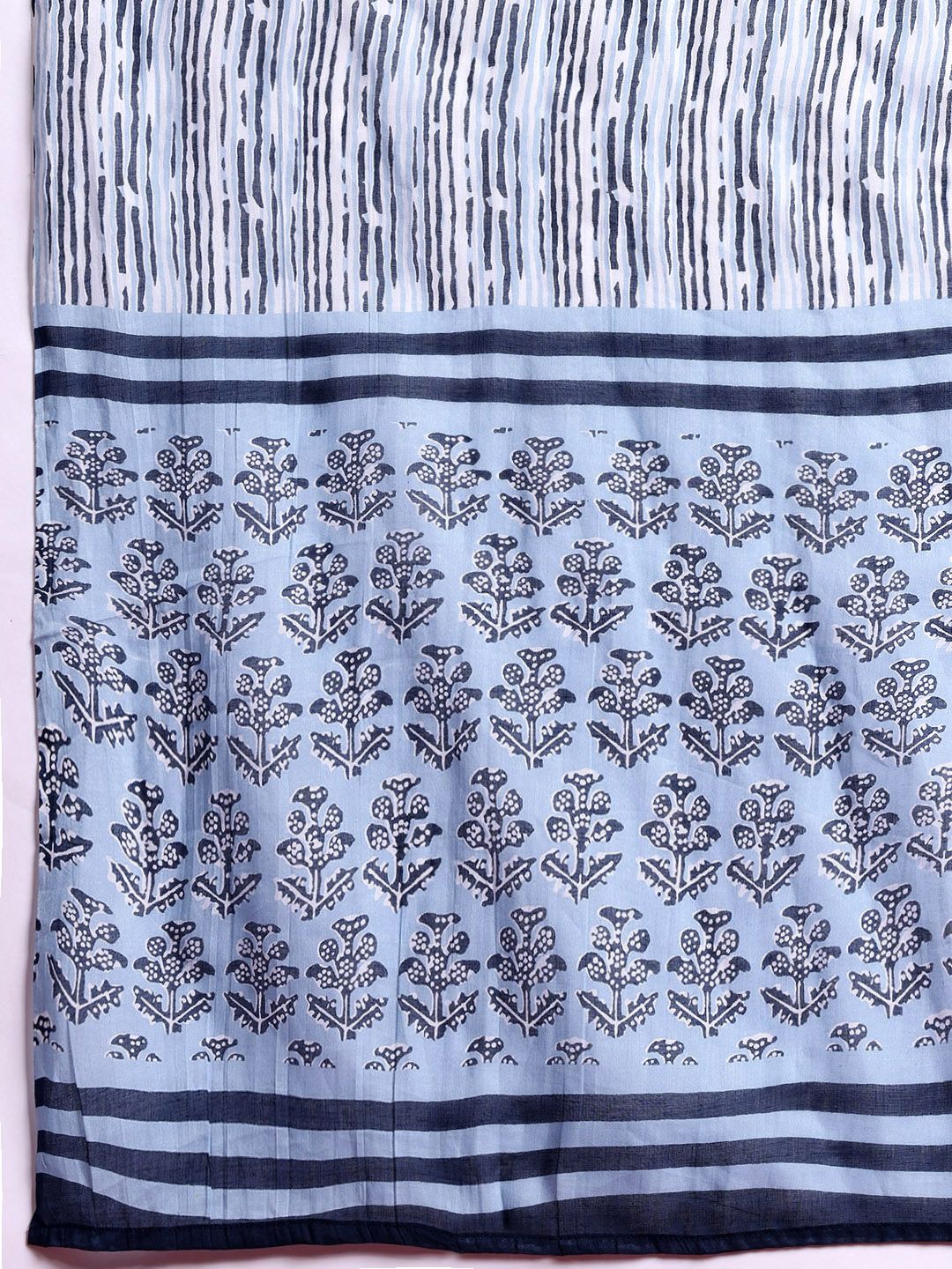 Anouk Printed Pure Cotton Kurta with Trousers & Dupatta