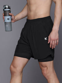 HRX by Hrithik Roshan Men Rapid-Dry Running Shorts