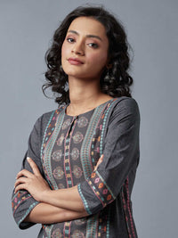 W Straight Cotton Kurta